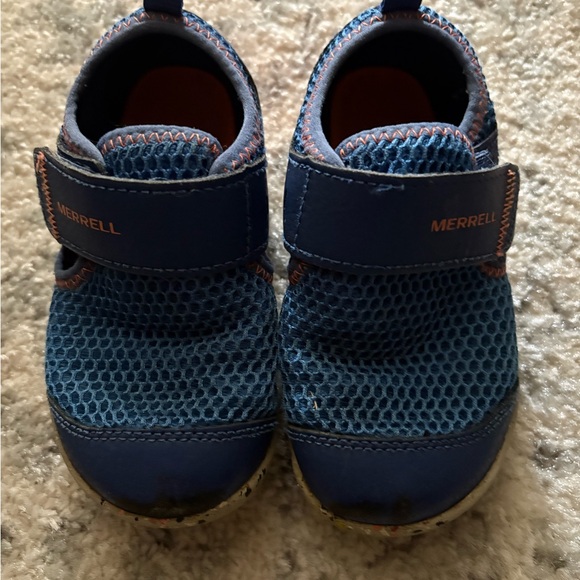 Merrell Kids Blue Mesh Sneakers - Picture 1 of 4